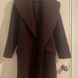 Express Women's Deep Purple Trench Coat
